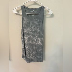 American eagle soft and sexy tie dye tank in size small